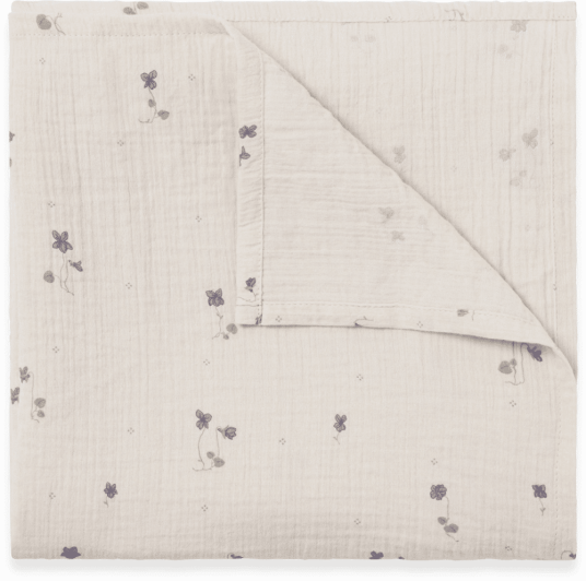 Garbo&Friends Viola Muslin swaddle teppe 110x110 cm