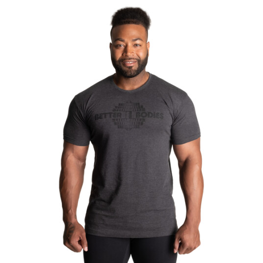 BETTER BODIES MEN Better Bodies Recruit T-Shirt, mørk grå t-skjorte BETTER BODIES MEN Better Bodies Recruit T-Shirt, mørk grå t-skjorte