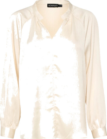 Soaked in Luxury Slioana Blouse Ls - Cream - XXL