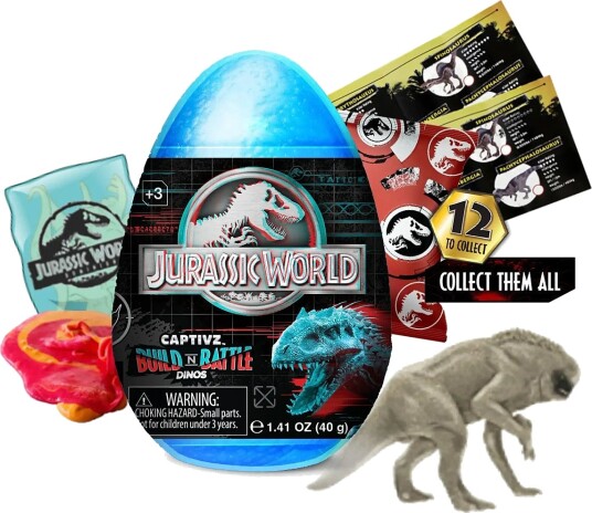Jurassic World Slime Egg Science Gone Wrong Asst. Multi/Patterned One Size Jurassic World Slime Egg Science Gone Wrong Asst. Multi/Patterned One Size