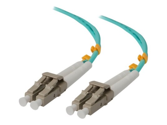 Alogic - Nettverkskabel - Lc Multimodus (Hann) Til Lc Multimodus (Hann) - 1,5 M. - 2 Mm - Fiberoptikk - Dupleks - 50 / 125 My - Om3 - Halogenfri