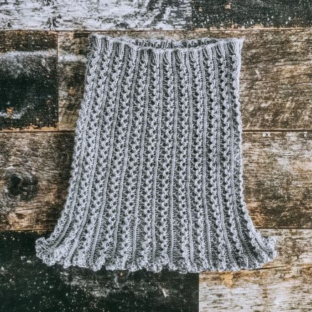 AccessoryCowl 2 av Rito Krea Hals Strikkeoppskrift Onesize