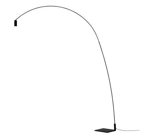 Nemo Fox Gulvlampe Sort