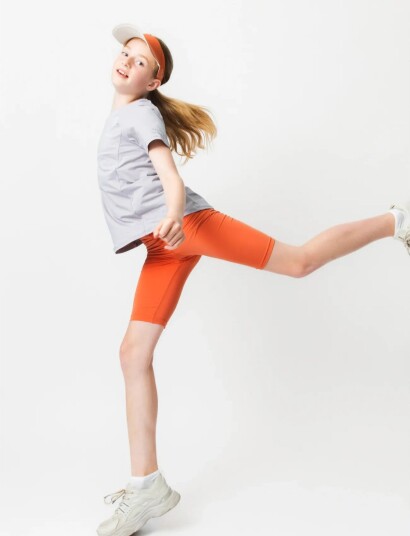 MINI A TURE Matlois T Shirt. Grs Pink 10Y/140