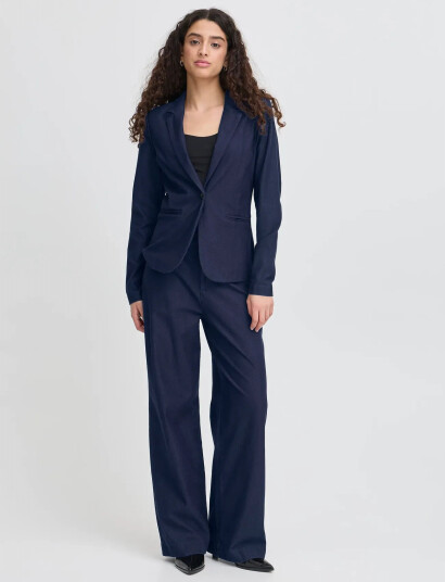 ICHI Ihkate Denim Bl - Navy - XS