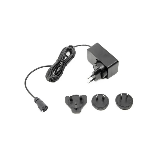 Strømforsyning 24V 40W LP12 2.pin 110 240V Globale adaptere inkludert Strømforsyning 24V 40W LP12 2.pin 110 240V Globale adaptere inkludert