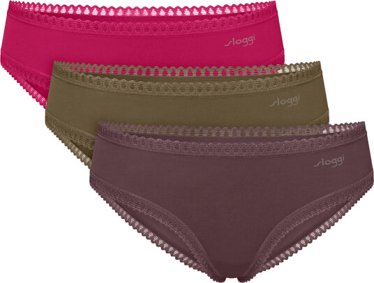 sloggi Sloggi Go Crush Hipster C3P Multi/patterned XS sloggi Sloggi Go Crush Hipster C3P Multi/patterned XS