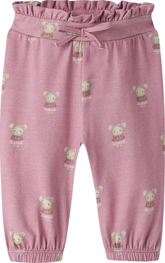 Name It Bukser NbfObente Lilla Name It 1½ år (86) Bukser bomull Rosa