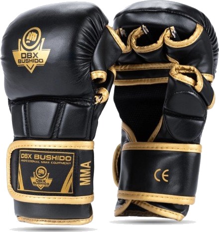 DBX BUSHIDO Master Gold Valor Series MMA hansker S M L XL – premium beskyttelse DBX BUSHIDO Master Gold Valor Series MMA hansker S M L XL – premium beskyttelse