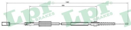 Bremsewire LPR C0695B