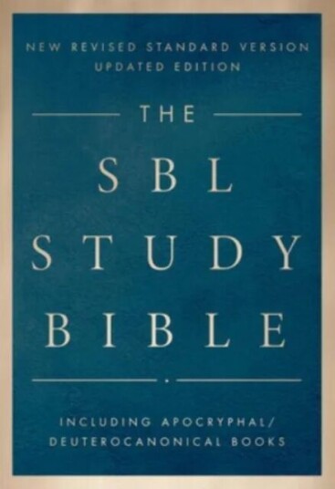 The Sbl Study Bible Av Society Of Biblical Literature, Harold W Attridge
