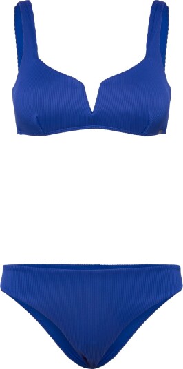 O"neill Wotw Popoyo Matira Bikini Set   Blue   34