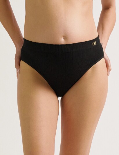 Cache Coeur Maternity Brief Zoe Black XL Cache Coeur Maternity Brief Zoe Black XL