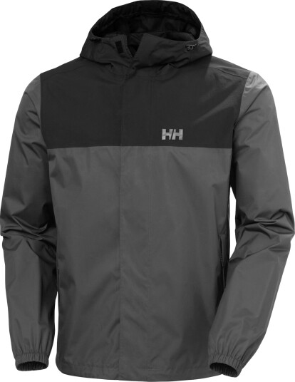 Helly Hansen Vancouver Regnjakke Herre Ebony XL(54)