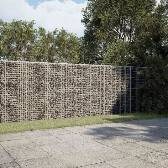 vidaXL Gabion med 3,5 mm Tråd og 5x5 cm Nett 900x20x150 cm vidaXL Gabion med 3,5 mm Tråd og 5x5 cm Nett 900x20x150 cm