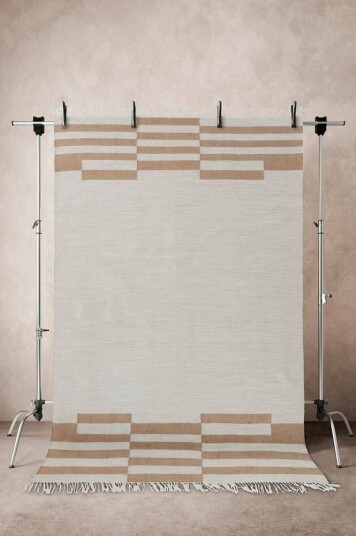 Jotex MAJJAT juteteppe 200x300 cm Naturlig hvit/rust 1563571-02-0 1661416-01-45 Jotex MAJJAT juteteppe 200x300 cm Naturlig hvit/rust 1563571-02-0 1661416-01-45