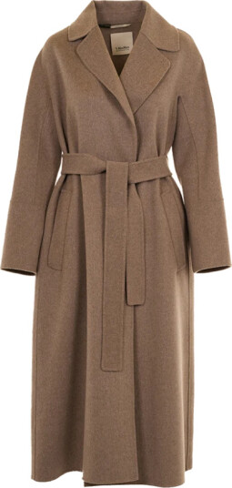 Max Mara Dame Frakker Brun M,