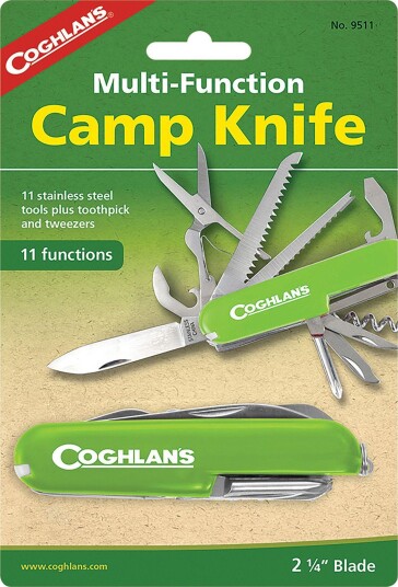 Coghlan's 9511 Multiverktøy Campingkniv – 11 Funksjoner Coghlan's 9511 Multiverktøy Campingkniv – 11 Funksjoner