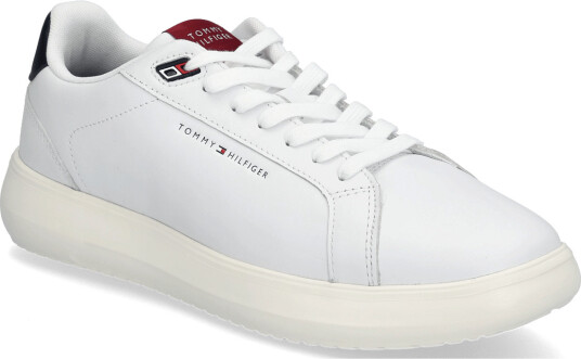 Tommy Hilfiger Light Chunky Leather Sneaker   White   43