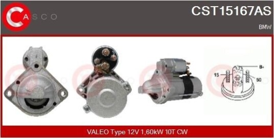 CASCO CST15167AS Starter CASCO CST15167AS Starter