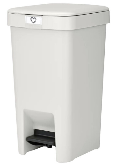 Brabantia StepUp pedalbøtte 10 l Lysegrå