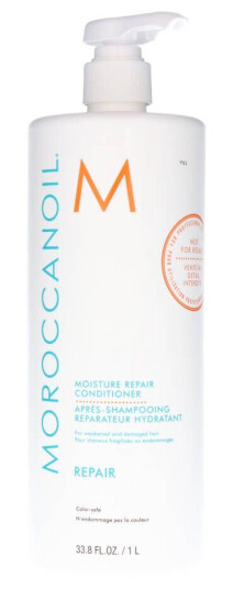 Moroccanoil Fuktighetsgivende Hårbalsam 1000 ml for Skadet Hår