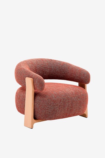 Kave Home Granite Lenestol i Chenille Brun - Tidløs Eleganse med 70-talls Inspirasjon