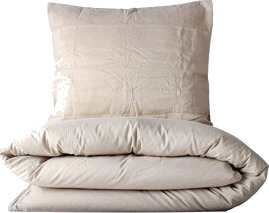 Aumi Collection Dynetrekksett 150 x 210 cm Beige