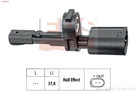 EPS 1.960.017 Sensor ABS