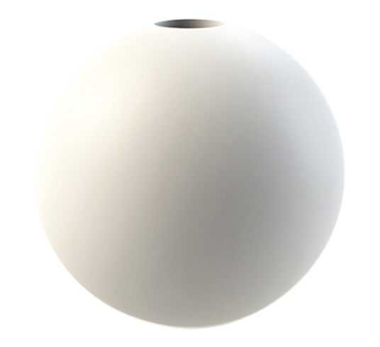 Cooee Design Ball lysestake 10 cm hvit Cooee Design Ball lysestake 10 cm hvit