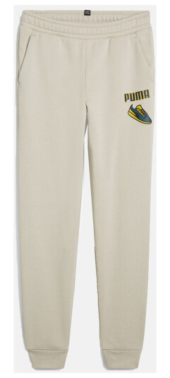 Puma Ess+ Logo Lab Sweatpants Fl Ii Desert Dust 140 Hverdagsbukser Puma Ess+ Logo Lab Sweatpants Fl Ii Desert Dust 140 Hverdagsbukser