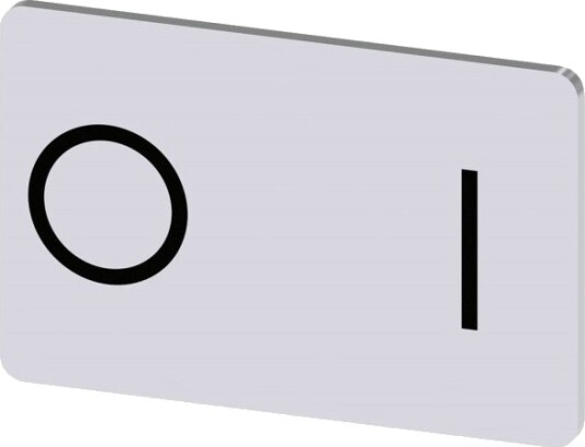 Siemens 3Su1900 0Ad81 0Qg0 3Su19000ad810qg0 Betegnelsekilt 10 Stk