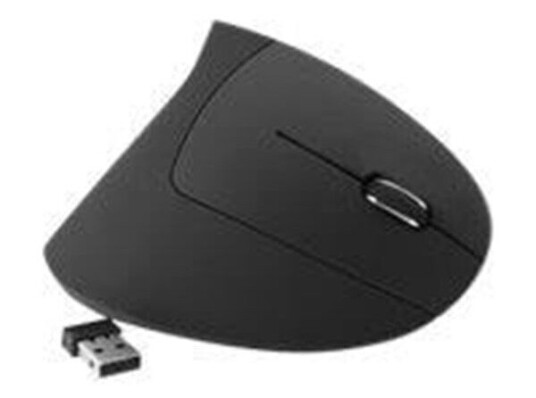 MediaRange Ergonomisk Vertikal Mus med 6 Knapper Trådløs USB-A Svart MediaRange Ergonomisk Vertikal Mus med 6 Knapper Trådløs USB-A Svart