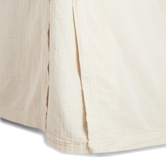 Garbo&Friends Muslin Bed Skirt Cream 90X200CM
