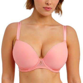 Freya BH Fascinate UW Moulded Plunge T Shirt Bra Korall J 65 Dame