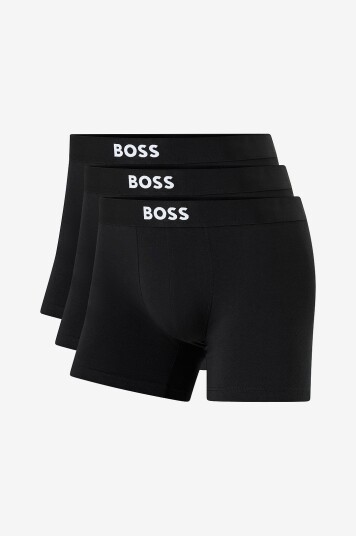 Hugo Boss BOSS Boksershorts Boxer Boss One 3 pakning Svart