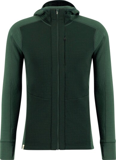 Ulvang Men's Peak Field Hooded Full Zip Midlayer Trekking Green/Beetle Green XL Ulvang Men's Peak Field Hooded Full Zip Midlayer Trekking Green/Beetle Green XL