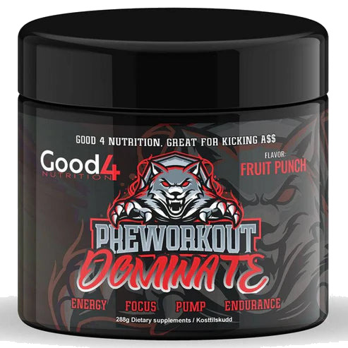 Good4Nutrition Dominate PWO 288g - Fruit Punch