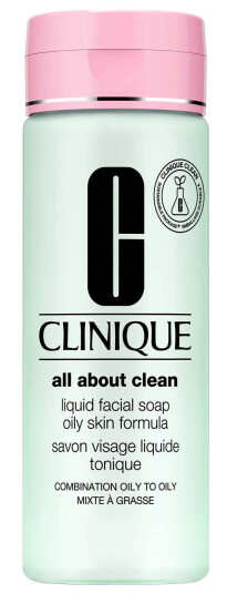 Clinique 3-Step Liquid Facial Soap cleanser Oily Skin Formula - Combin