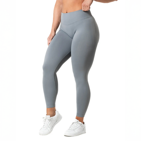 Relode Aura Seamless Scrunch Tights Mørkegrå Grå Large