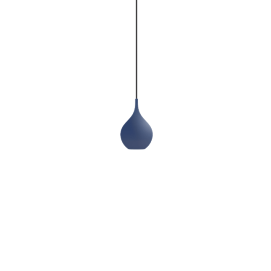 Intra Lighting Biba Drop Taklampe Matt Midnattsblå Intra Lighting Biba Drop Taklampe Matt Midnattsblå