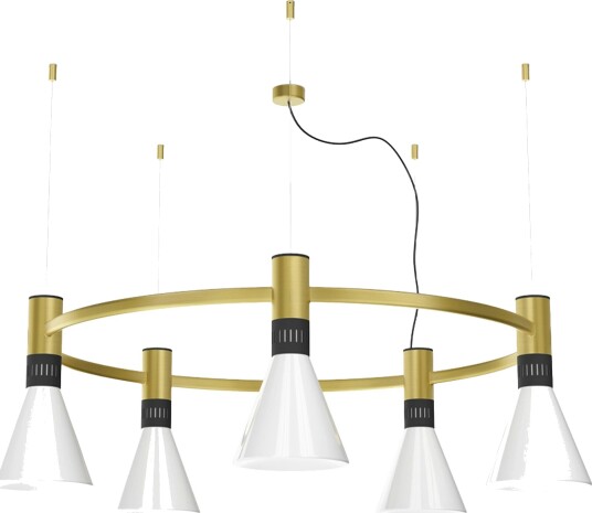 Cono Pendel Ø120 Satin Gold Cono Pendel Ø120 Satin Gold