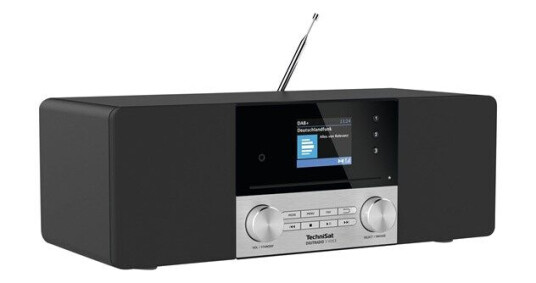 TechniSat DigitRadio 3 Voice DAB+ Radio - Svart