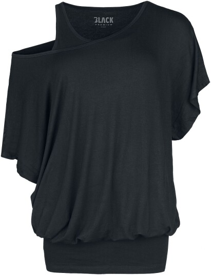 Black Premium by EMP Goth T-skjorte When The Heart Rules The Mind XS til 5XL Damer svart