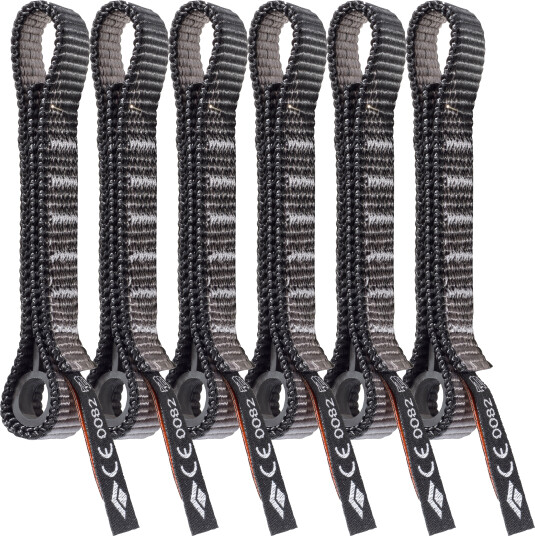 Black Diamond Standard Dogbone 12cm 6-Pack Grey OneSize, Grey Black Diamond Standard Dogbone 12cm 6-Pack Grey OneSize, Grey