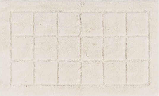 Baderomsmatte Kvadrat - 70x120 cm, Krem