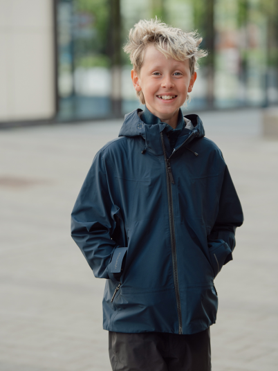 Twentyfour Aurora 3 Lags Skalljakke Junior Blå 152