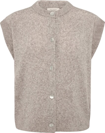 FREE/QUENT Fqalpa Vest Beige M