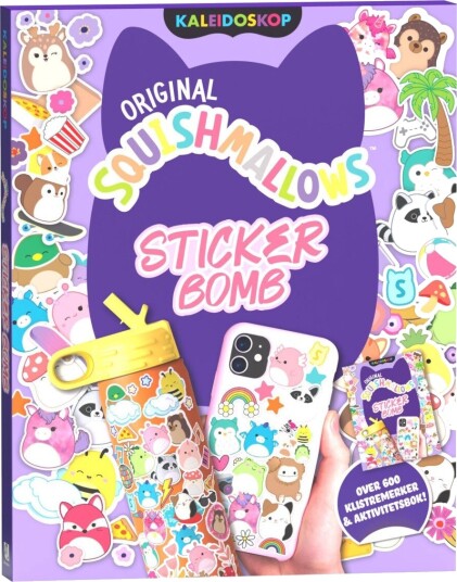 Squishmallows. Sticker-bomb aktivitetspakke Squishmallows. Sticker-bomb aktivitetspakke