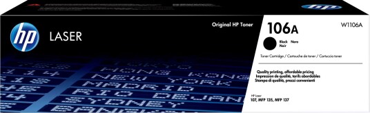 HP 106A lasertoner (sort) HP 106A lasertoner (sort)
